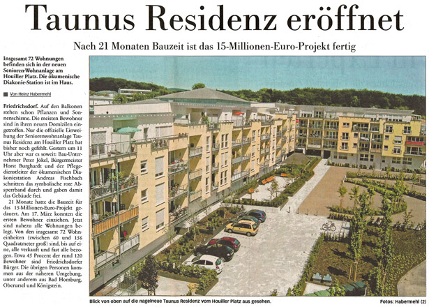 Taunus Residenz in Friedrichsdorf